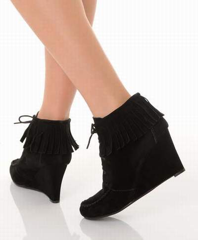 bottines à franges homme