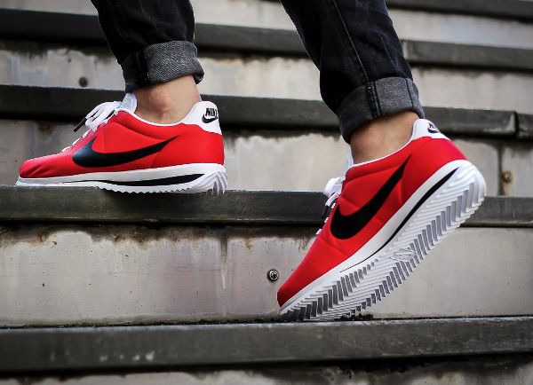 nike cortez rouge femme