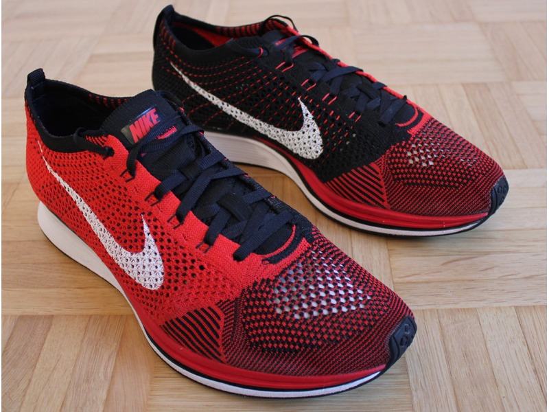 nike flyknit trainer rouge